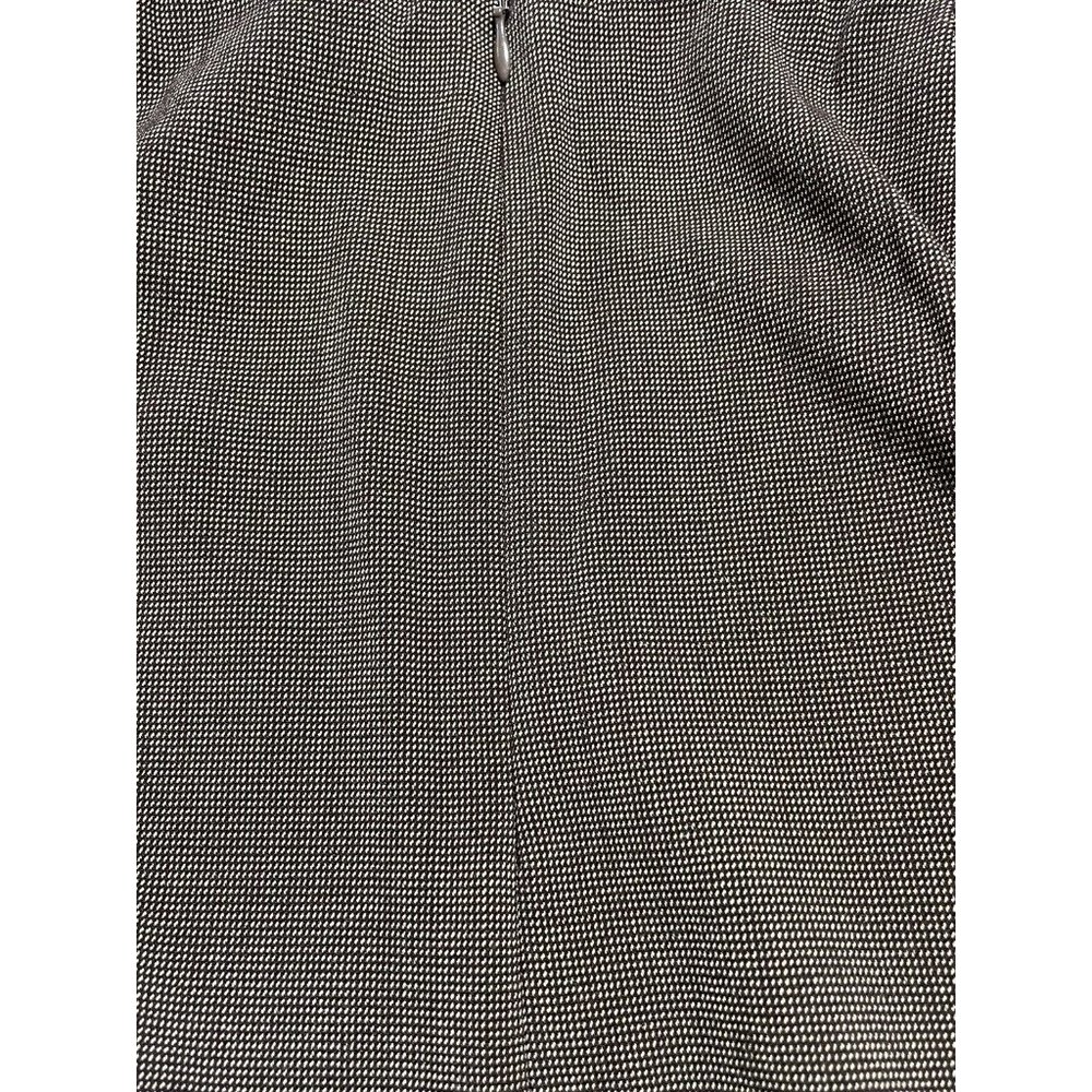 KOOS OF COURSE ART TO WEAR Skirt Tweed Animal Print Leather Women's Size 12 - Picture 9 of 10